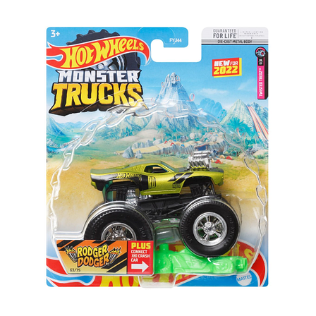 Хот Вилс Базовый Монстр трак 1:64 Mattel Hot Wheels FYJ44, фото 2