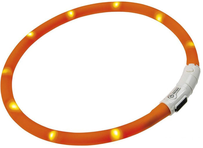 Ошейник Ferplast Night Over-collar 55 75189270 (оранжевый)