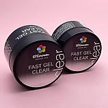 Гель для наращивания ногтей Fast Gel Bloom (холодный) прозрачный, 30 мл, фото 2