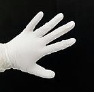 Перчатки нитриловые Wally Plastic одноразовые (белые) все размеры (100 штук, 50 пар) РАБОТАЕМ БЕЗ НДС!, фото 2