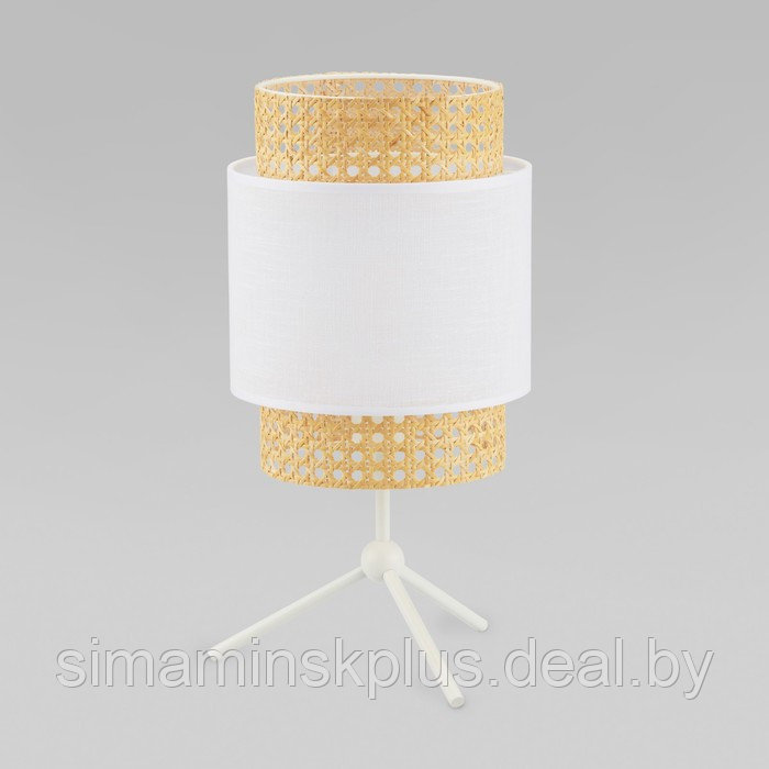 Настольная лампа с абажуром Boho, 60Вт, E27, 20x20x40 см - фото 1 - id-p193182828