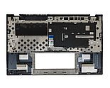 Верхняя часть корпуса (Palmrest) Asus ZenBook UX425, с клавиатурой, с подсветкой, темно-серая, RU, фото 2
