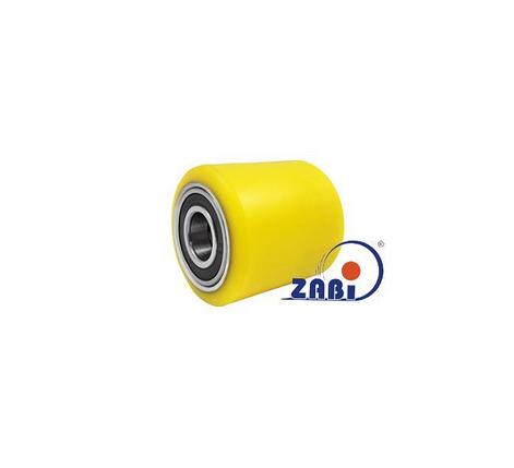 ZABI Ролик алюминий-полиуретановый для гидравлических тележек D=60мм, RAP-60-60 (Польша), фото 2