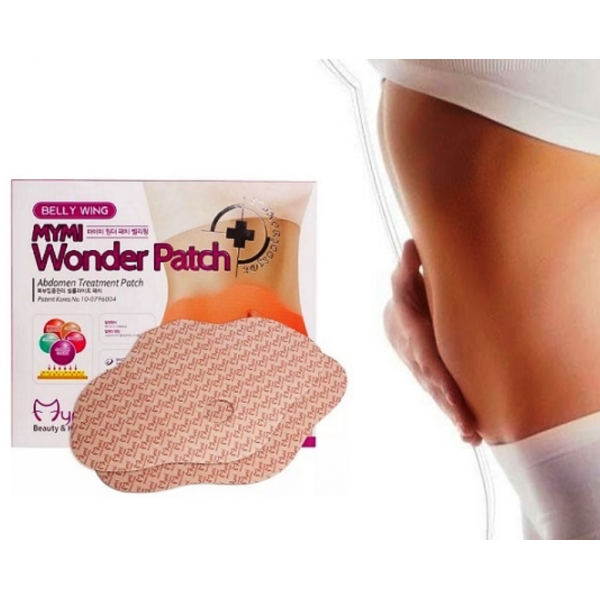 Пластырь для похудения Belly Wing Mymi Wonder Patch - фото 6 - id-p193191486