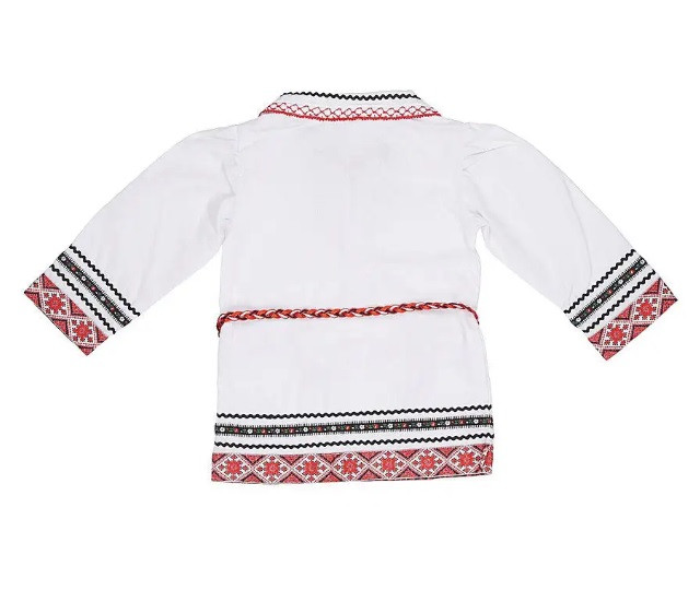 Детский карнавальный костюм национальный "Рубашка вышиванка" БАТИК - фото 3 - id-p68629872