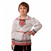 Детский карнавальный костюм национальный "Рубашка вышиванка" БАТИК
