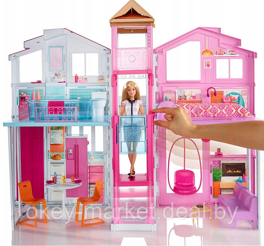 Игровой набор Barbie Городской дом Малибу DLY32 - фото 7 - id-p193214501