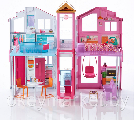 Игровой набор Barbie Городской дом Малибу DLY32, фото 2