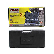 Набор инструментов 3/4" 21 предмет WMC TOOLS WMC-6201B-5, фото 2
