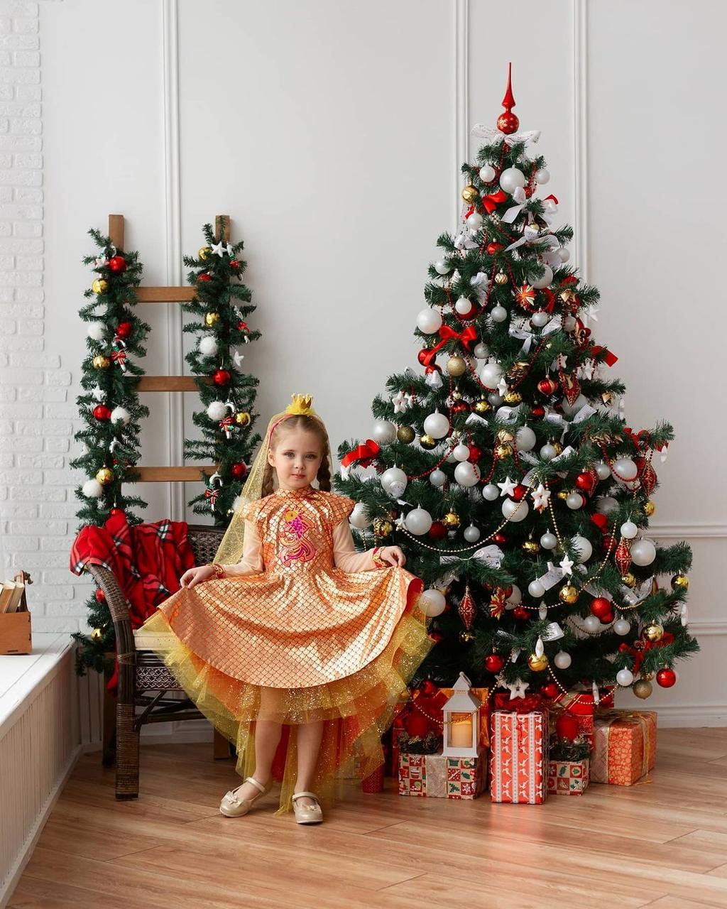 Детский карнавальный костюм Золотая Рыбка Пуговка 2121 к-21 - фото 7 - id-p154951948
