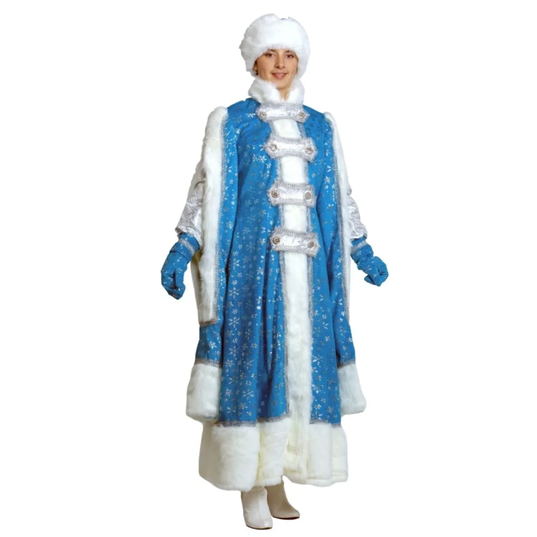 Карнавальный костюм для взрослых Снегурочка Боярыня Батик - фото 1 - id-p193215717