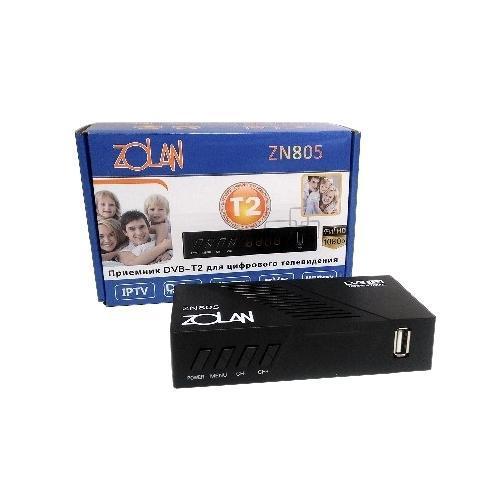 Цифровой эфирный смарт тв ресивер приемник ZOLAN ZN 805 приставка для цифрового тв - фото 2 - id-p190181282