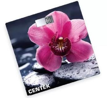 Электронные бытовые напольные весы CENTEK CT-2421 Цветы