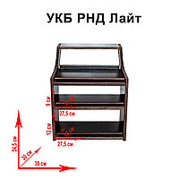 Аксессуар для лодки/универсальный крепежный блок для пвх/столик с бортиками и полкой