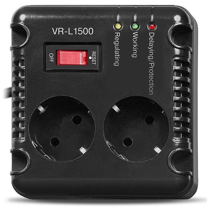 Стабилизатор напряжения однофазный SVEN VR-L1500 - фото 2 - id-p188582575