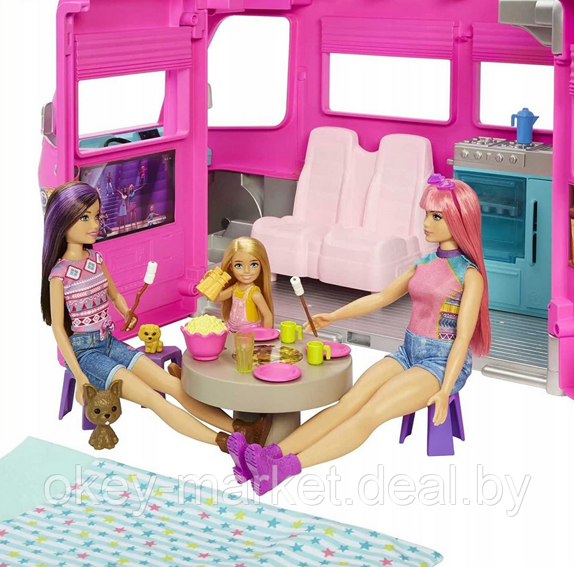 Фургон для путешествий Barbie Dream Camper HCD46 - фото 6 - id-p193215867