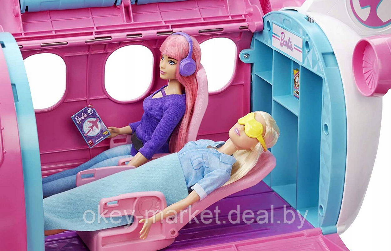 Игровой набор Самолёт мечты с куклой Барби Пилот GJB33 - фото 7 - id-p193216705