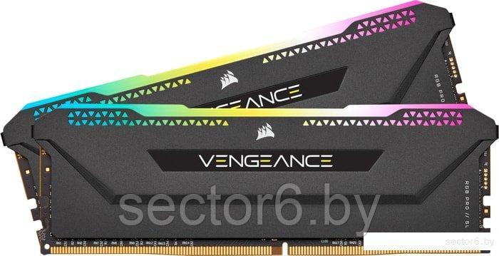 Оперативная память Corsair Vengeance RGB PRO SL 2x16GB DDR4 PC4-28800 CMH32GX4M2D3600C18