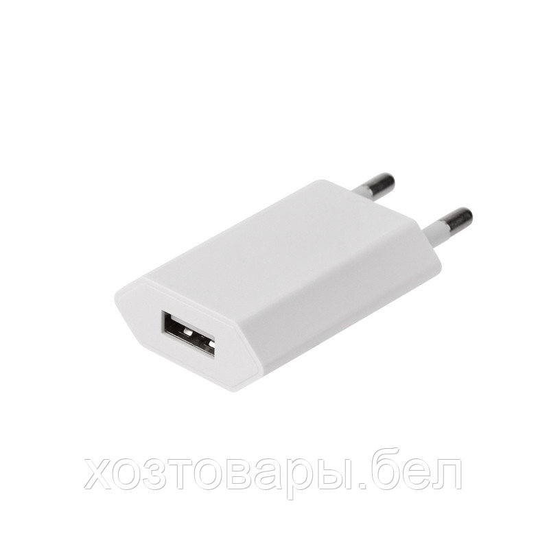 Сетевое зарядное устройство REXANT USB, 5V, 1 A, белое - фото 1 - id-p193216061