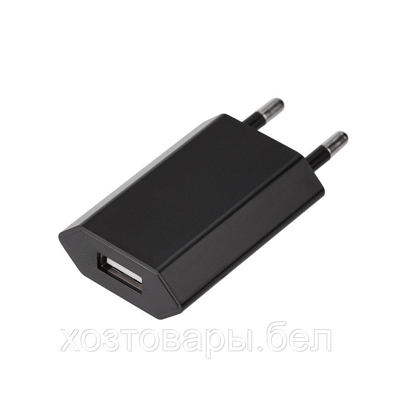 Сетевое зарядное устройство REXANT USB, 5V, 1 A, черное - фото 1 - id-p193216062