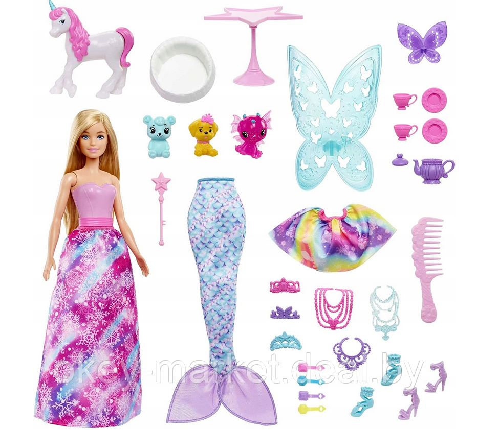 Адвент календарь Barbie Dreamtopia HGM66 - фото 4 - id-p167681217