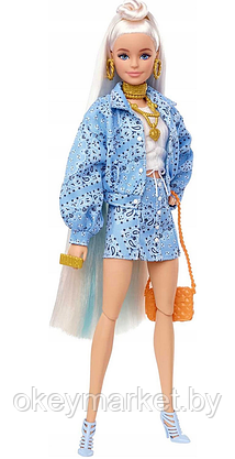 Кукла Barbie Экстра Doll Светлые волосы HHN08, фото 3