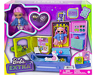 Мини-кукла Barbie Extra с питомцами и тематическим набором "Путешествия" HDY91