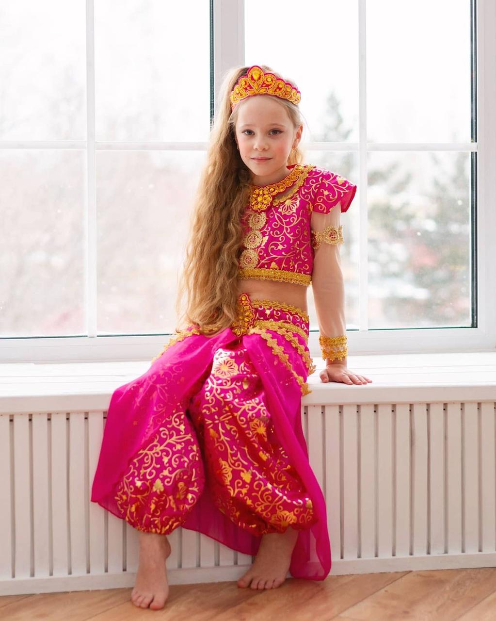 Детский карнавальный костюм Принцесса Востока Пуговка 2117 к-21 - фото 2 - id-p154921597