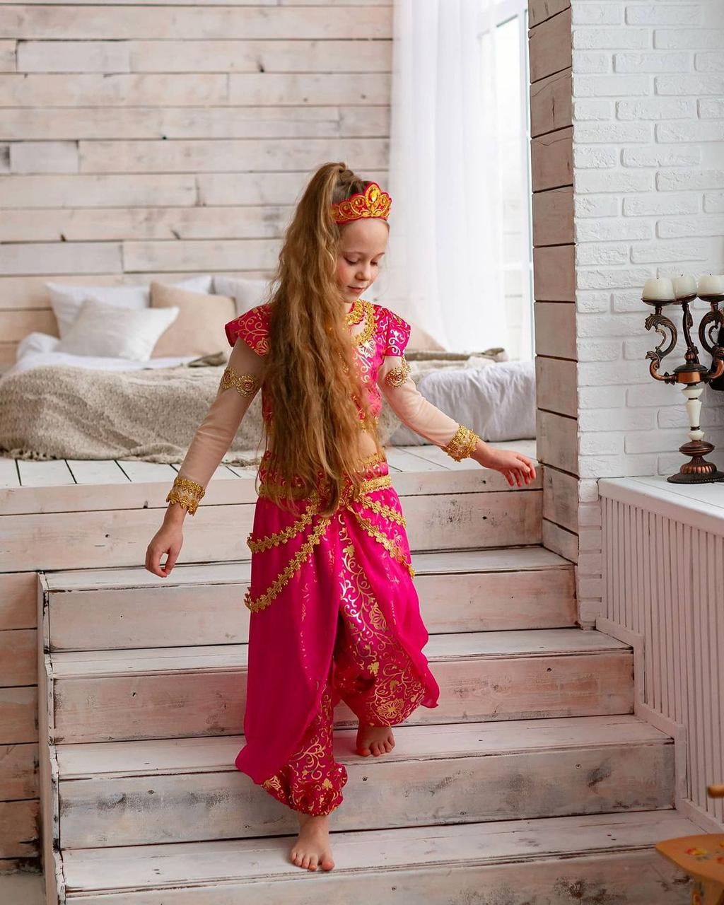 Детский карнавальный костюм Принцесса Востока Пуговка 2117 к-21 - фото 5 - id-p154921597