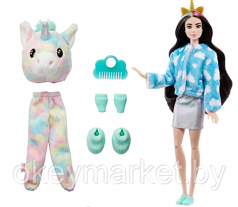 Кукла Barbie Cutie Reveal Единорог HJL58, фото 2
