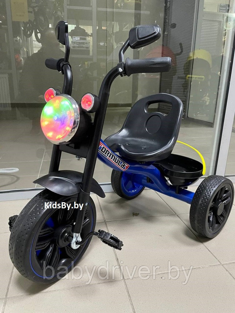 Детский велосипед трехколесный TRIKE Formula F8BL (черный/синий)