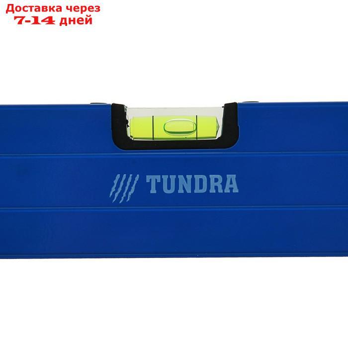 Уровень алюминиевый TUNDRA, 3 глазка (1 поворотный глазок), 1200 мм - фото 4 - id-p193153308