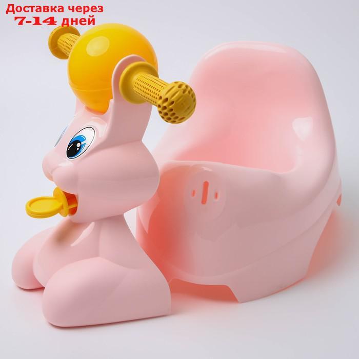Горшок-игрушка "Зайчик", цвет розовый - фото 6 - id-p192745873