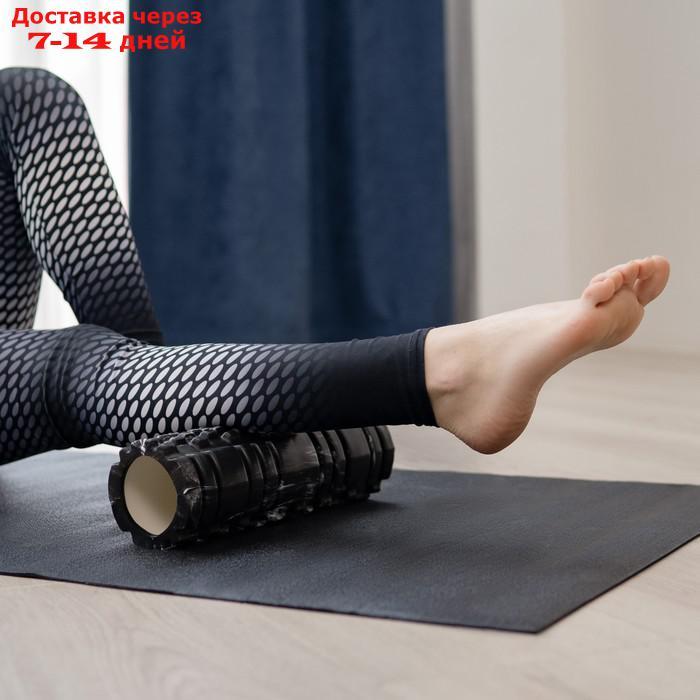 Роллер для йоги, массажный 30 х 10 см - фото 6 - id-p191349992