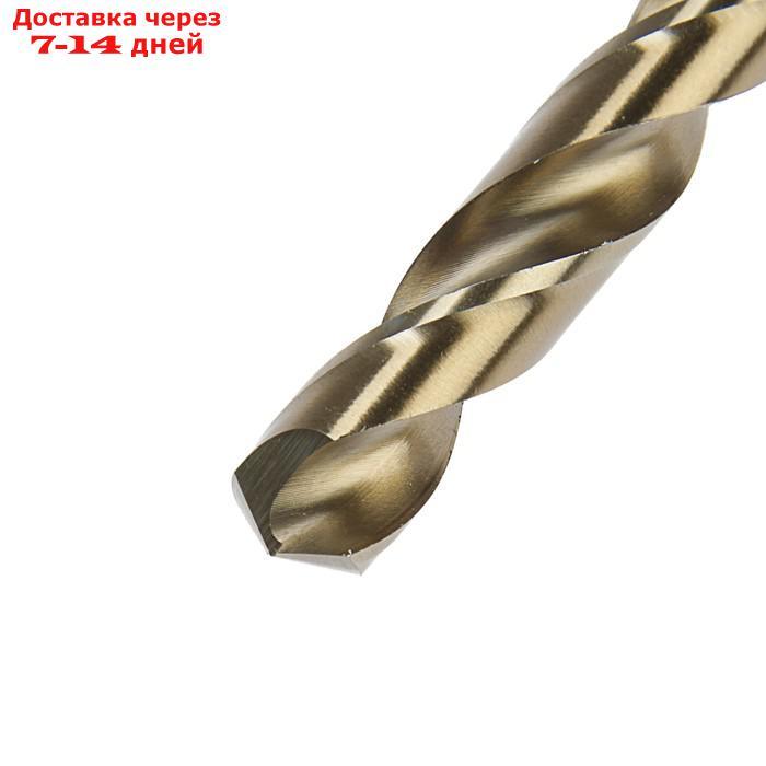 Сверло по металлу TUNDRA, HSS-Co (5% кобальта), цилиндрический хвостовик, 12 мм - фото 2 - id-p193153623