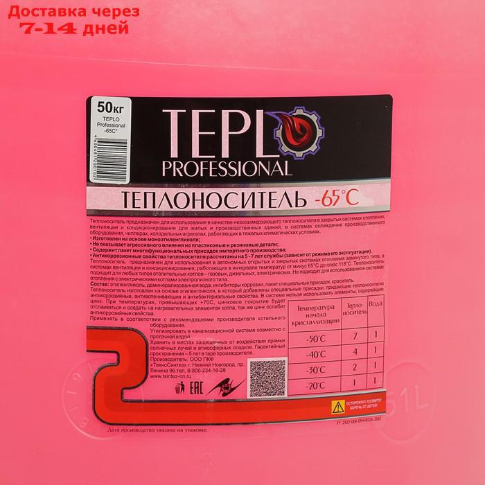 Теплоноситель TEPLO Professional - 65, основа этиленгликоль, концентрат, 50 кг - фото 2 - id-p193153669