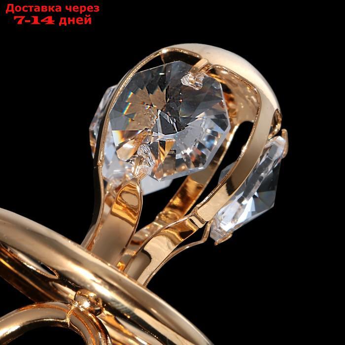 Сувенир "Соска", 6×3,5×3 см, с кристаллами Сваровски - фото 3 - id-p191347611