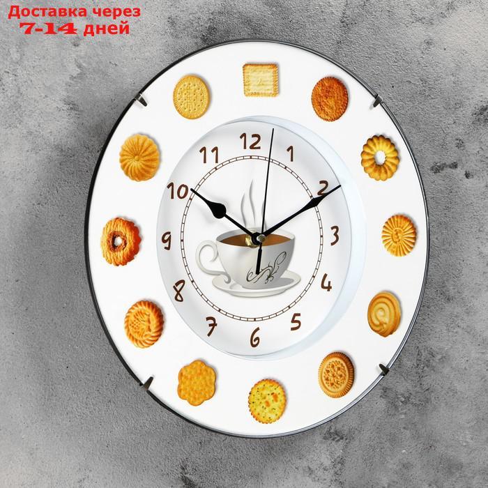 Часы настенные, серия: Кухня, "Печеньки", d=30 см - фото 2 - id-p191347634