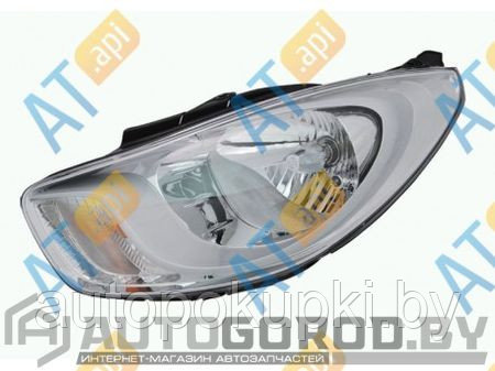 Фара передняя (левая) HYUNDAI I-10 11 -, ZHN1159L - фото 1 - id-p24948325