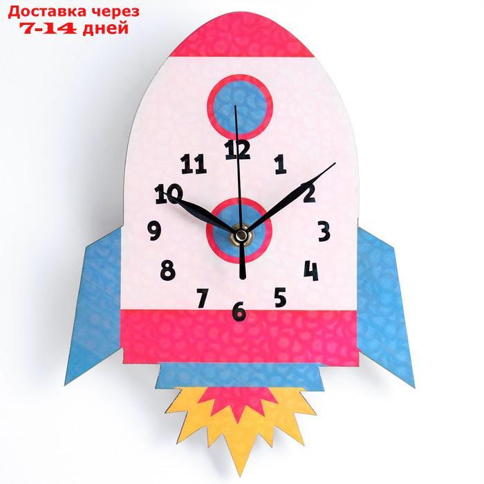 Часы настенные "Ракета", плавный ход, стрелки микс - фото 8 - id-p193151422