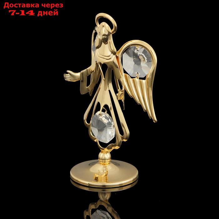 Сувенир "Ангел", с кристаллами Сваровски, 7,5 см - фото 2 - id-p192746803