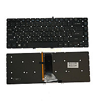 Клавиатура для ноутбука Acer Aspire R7-571 R7-571G R7-572 R7-572G Черная с подсветкой и других моделей