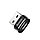 Адаптер - переходник OTG HOCO UA6 Type-C – USB2.0, черный 555064, фото 2