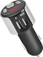 Автомобильный Bluetooth FM-проигрыватель - MP3 плеер X10, 2.1A, 2 USB, черный 556118