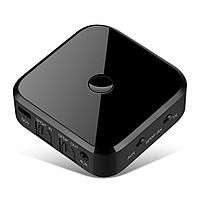Универсальный аудио адаптер RX/TX Bluetooth v5.0 - оптика (Toslink/SPDIF) - jack 3.5mm (AUX), TX16, черный
