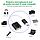 Звуковой адаптер - внешняя звуковая карта USB3.1 Type-C Hi-Fi 3D 2.1/7.1-канальная, кабель, черный 556179, фото 6