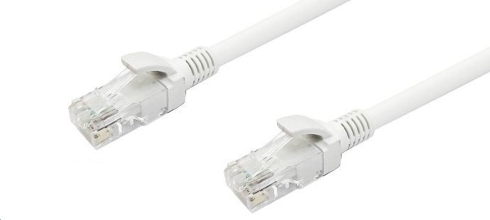 Сетевой кабель - витая пара - RJ45 (LAN) патчкорд UTP CAT-6, 3 метра, белый 556198