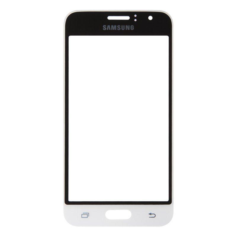 Стекло для переклейки дисплея Samsung Galaxy J1 2016 (J120F), белый