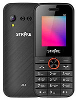 Кнопочный телефон Strike A14 (черный/оранжевый)