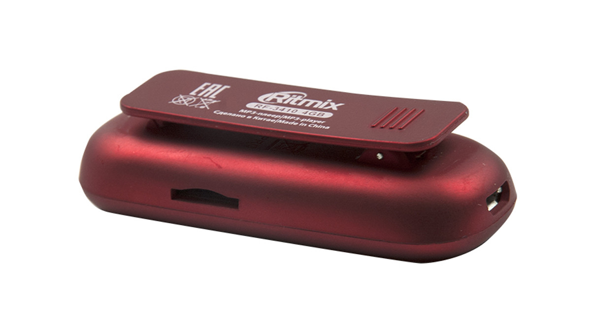 MP3-плеер Ritmix RF-3410 4 Gb, FM-радио, диктофон, MicroSD - фото 5 - id-p193264404